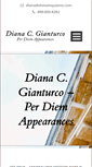 Mobile Screenshot of dianainqueens.com