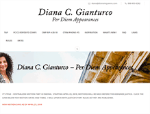 Tablet Screenshot of dianainqueens.com